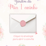 Convite Jardim Encantado | Musical e Interativo