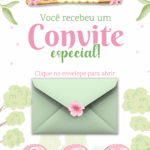 Convite Safari Menina Aquarela | Animado e Interativo