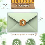 Convite Safari Menino Aquarela | Animado e Interativo