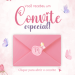 Convite Jardim Encantado | Musical e Interativo